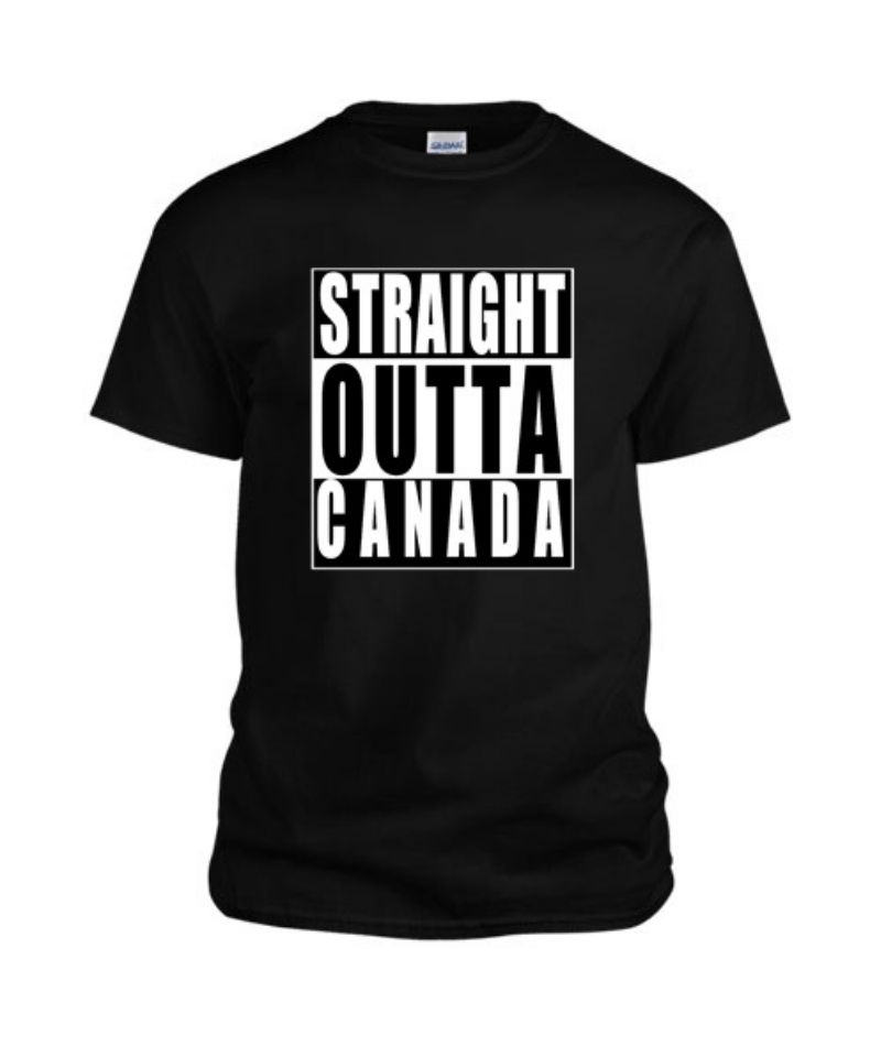 Straight Outta Canada T-Shirt - Kirk Ranger